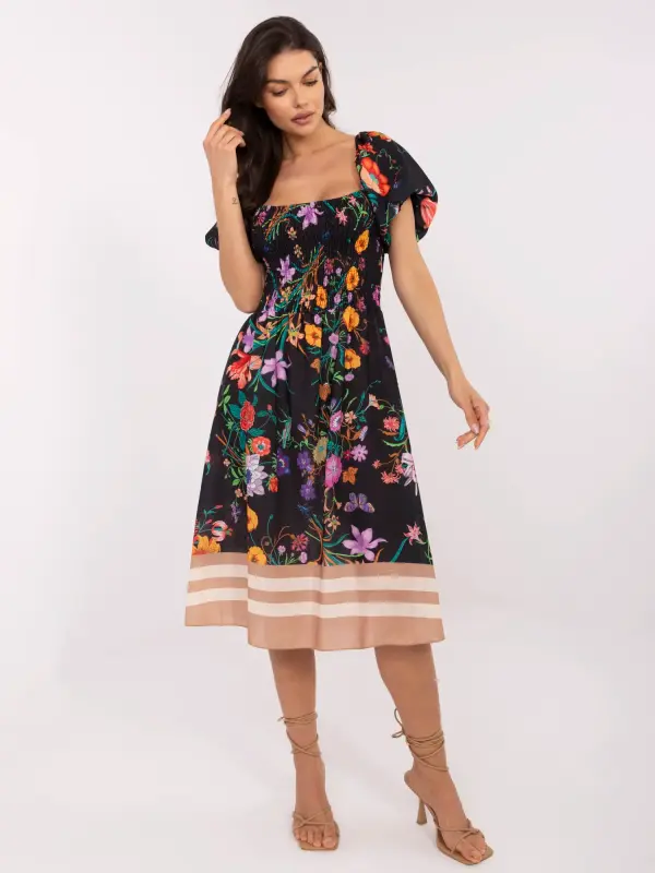 Italy Moda Dress-DHJ-SK-19396.76-black