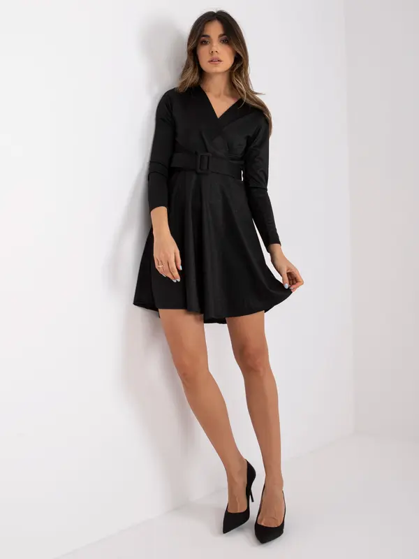 Italy Moda Dress-DHJ-SK-8818.37P-black