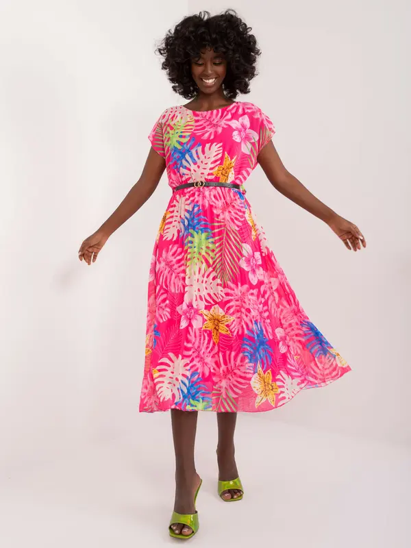 Italy Moda Dress-DHJ-SK-8839-3.30-dark pink