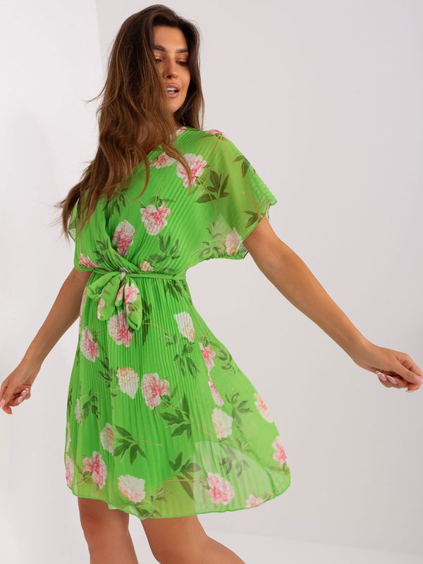 Italy Moda Dress-DHJ-SK-9655.25-Light Green