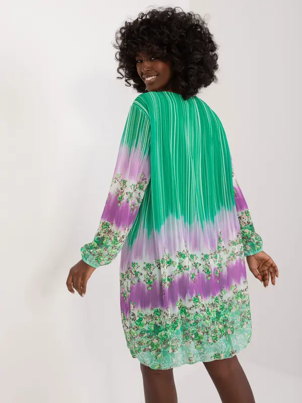Italy Moda Dress-DHJ-SK-N8524.14X-Green