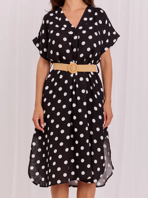 Italy Moda Dress-IT-SK-19070.74-black