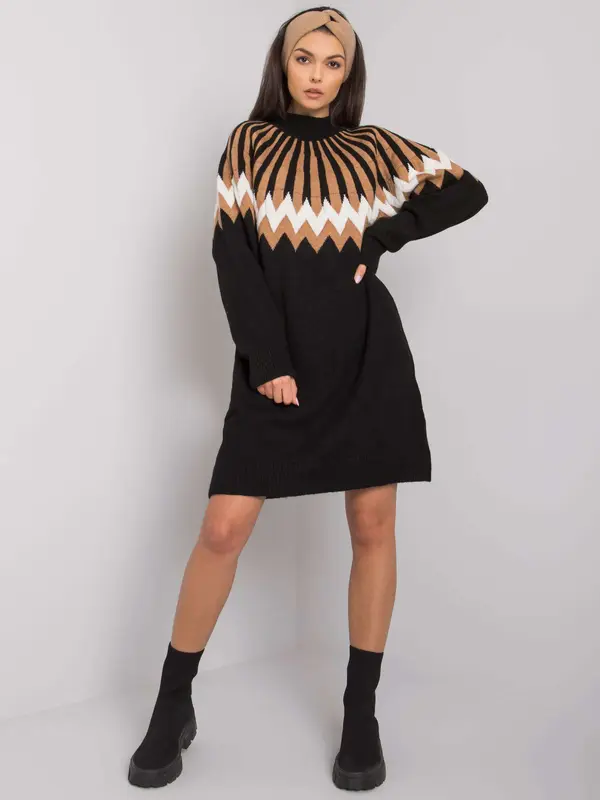 RUE PARIS Dress-LC-SK-0098.37X-Black