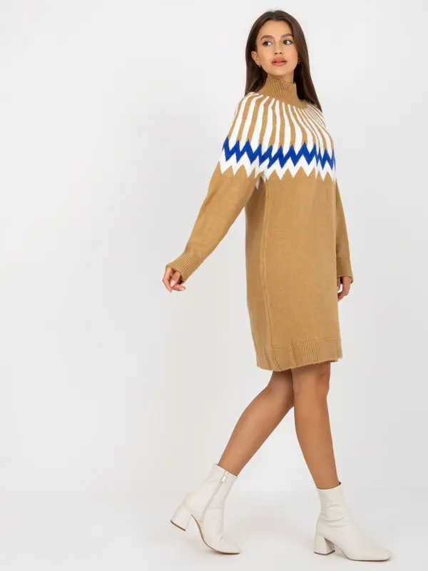 RUE PARIS Dress-LC-SK-0098.37X-camel