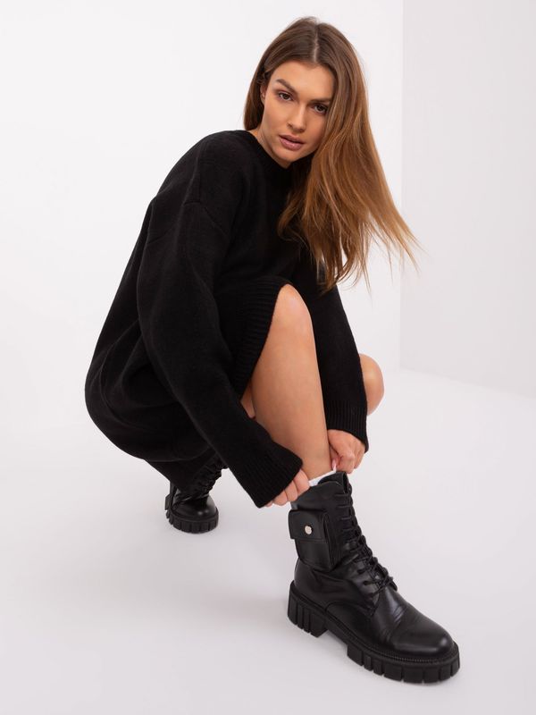 RUE PARIS Dress-LC-SK-0568.01P-Black