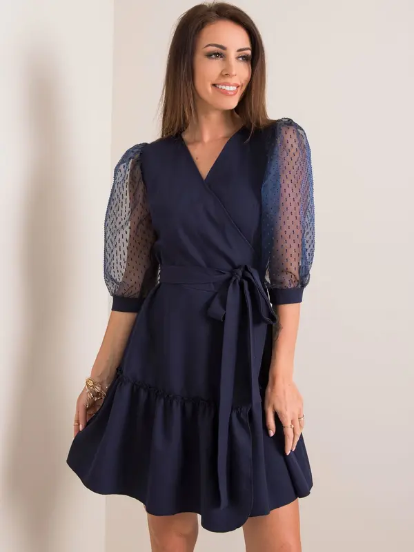 LAKERTA Dress-LK-SK-508065.01P-navy blue
