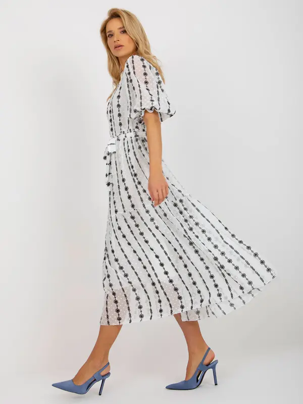 LAKERTA Dress-LK-SK-508963-1.38-white-black