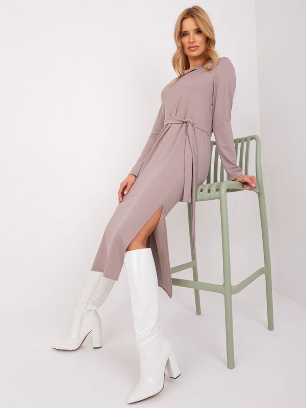 LAKERTA Dress-LK-SK-509447.75P-dark beige