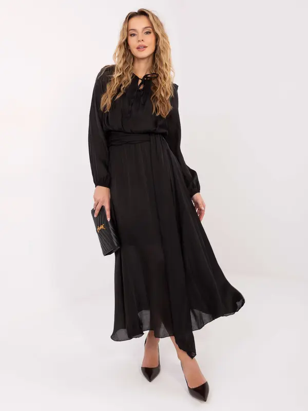 RUE PARIS Dress-MI-SK-27580.02-black