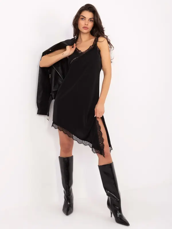 Italy Moda Dress-MI-SK-62478.26-black
