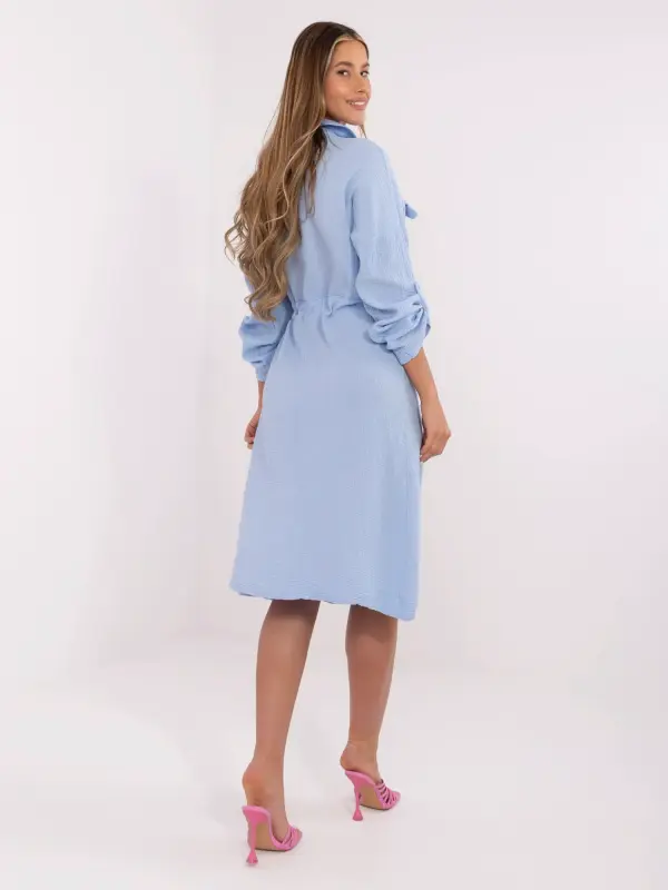 Italy Moda Dress-MI-SK-91166.73-Light Blue