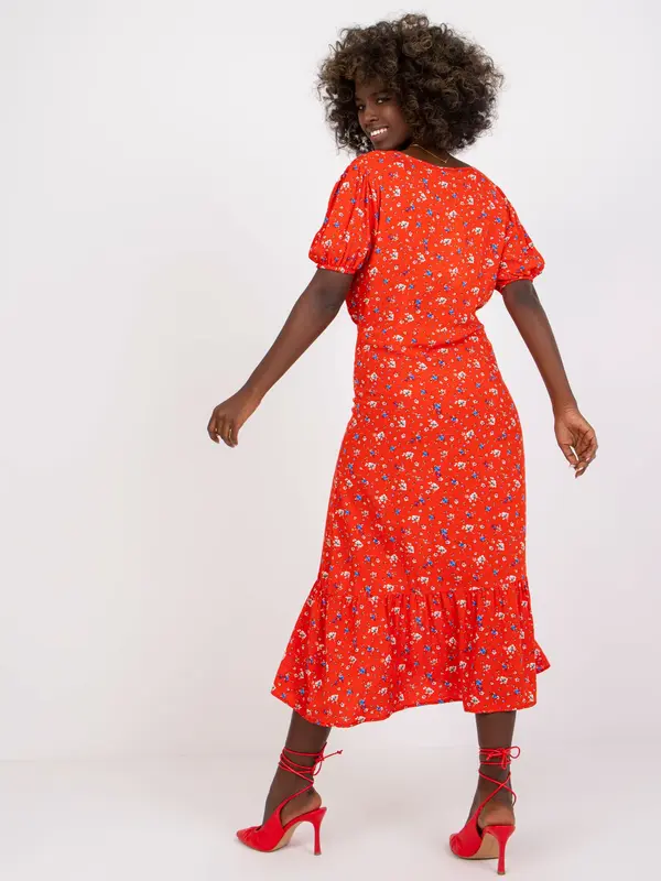 RUE PARIS Dress-RO-SK-ELB-2314.37-red