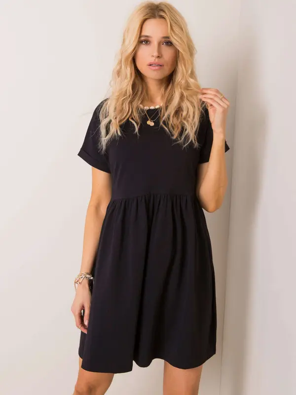 RUE PARIS Dress-RV-SK-5672.03P-black