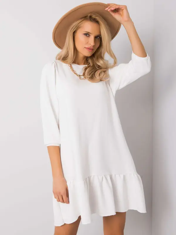 RUE PARIS Dress-RV-SK-6075.10X-ecru