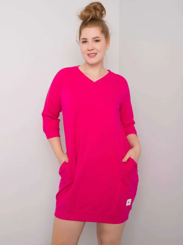 RELEVANCE Dress-RV-SK-6847.59P-Fuchsia