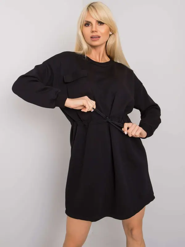 RUE PARIS Dress-RV-SK-7011.27X-black