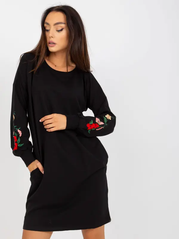 RUE PARIS Dress-RV-SK-8088.59-black