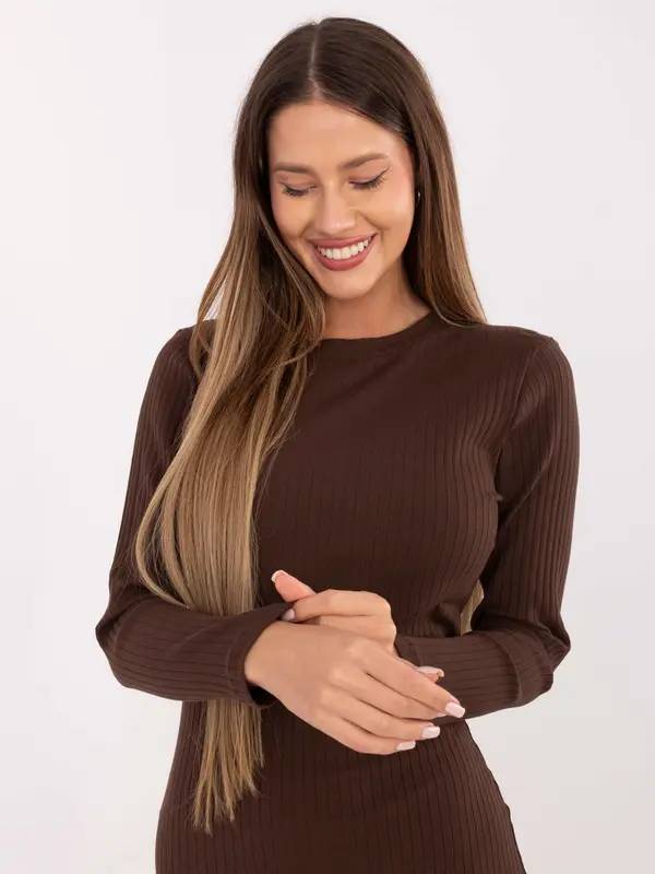 RUE PARIS Dress-RV-SK-A1049.99-dark brown