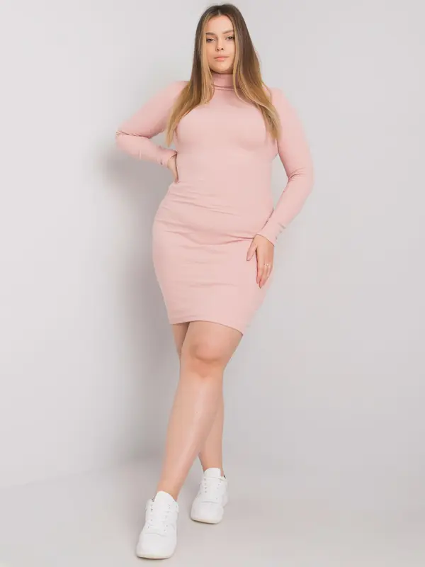 RUE PARIS Dress-RV-SK-R5133.07P-light pink