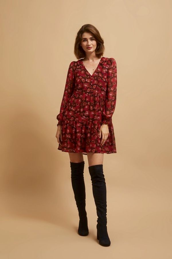 Moodo Dress with flared bottom