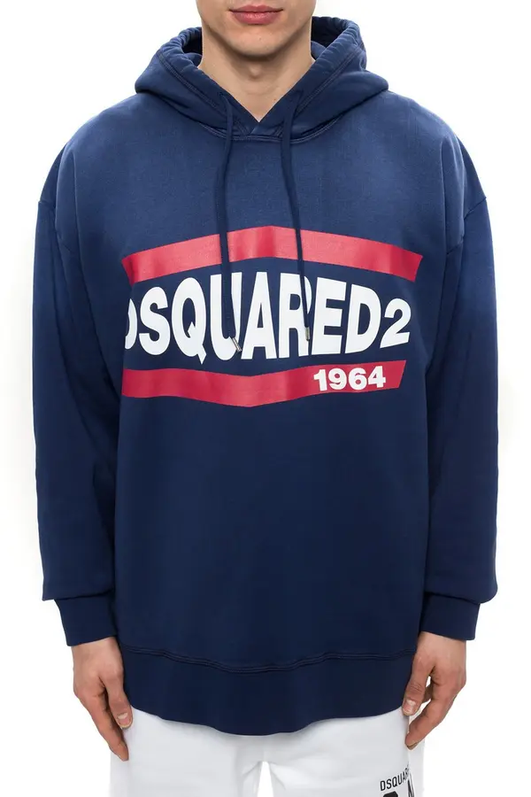 Dsquared Dsquared majica s kapuljačom