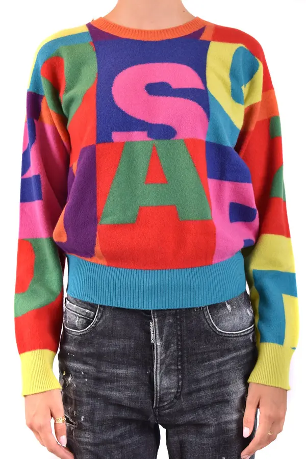 Dsquared2 Dsquared2 šareni džemper s uzorkom