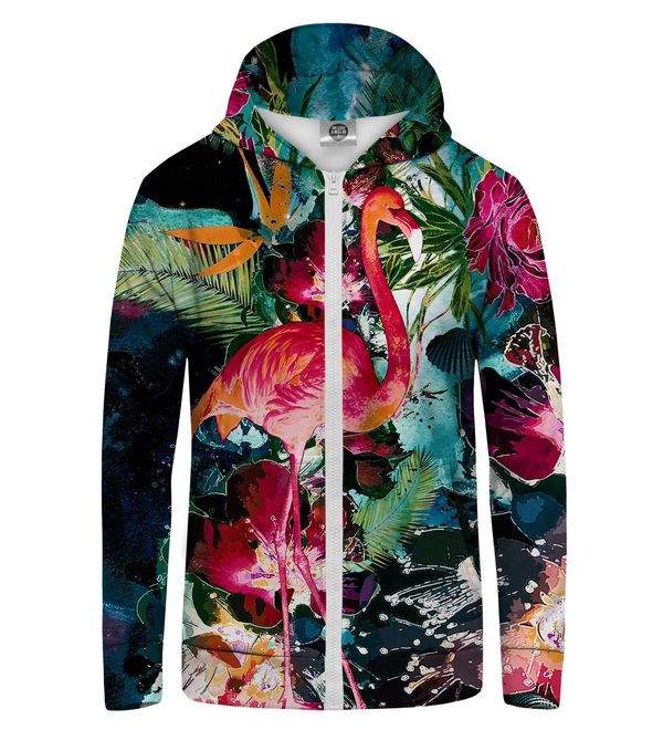 Mr. GUGU & Miss GO Dukserica Uniseks Mr. GUGU & Miss GO COLORFUL FLAMINGO