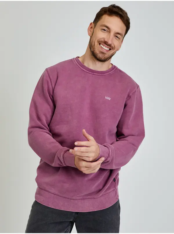 Vans Dukserice i džemperi s kapulja - Vans ComfyCush Washed Crewneck Bordo