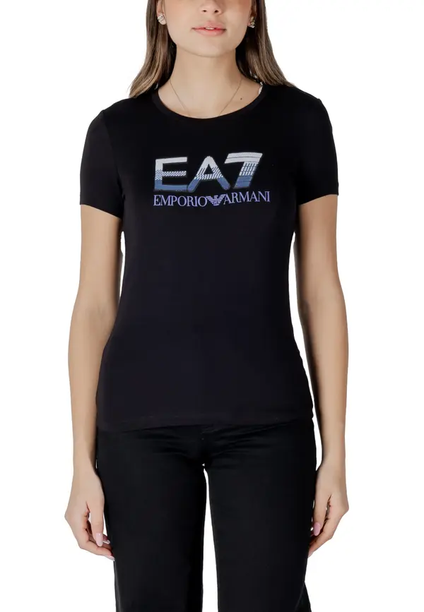 EA7 EA7 crna majica kratkih rukava