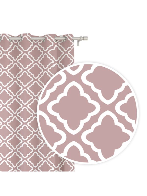 Edoti Edoti Clover curtain 140x250 A483
