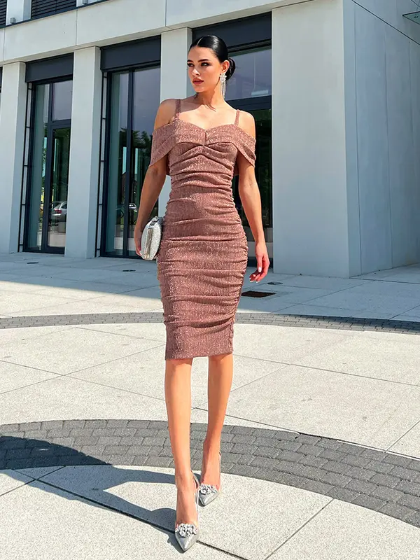 Edoti Edoti GEORGINIA midi dress DL