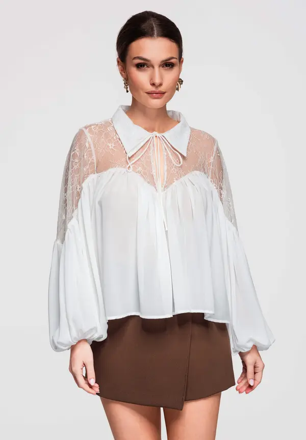 Edoti Edoti Ladies' blouse LARICA OW-TS-