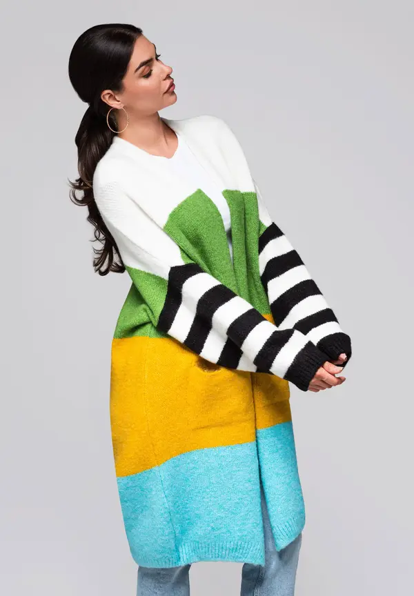 Edoti Edoti Women's cardigan LW-SWCD-0106