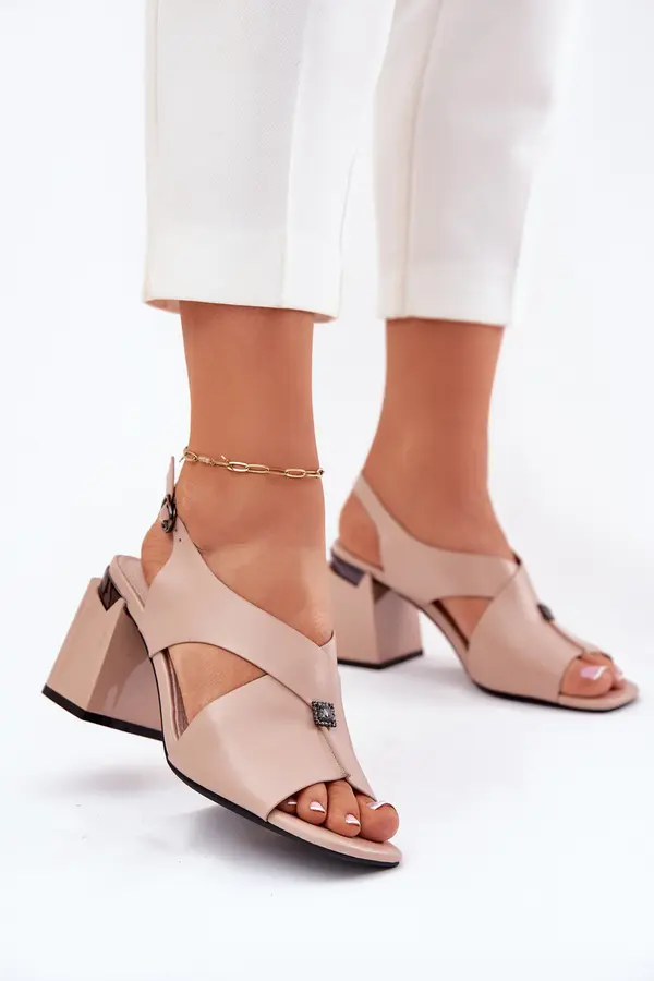 VINCEZA Elegant Women's Heeled Sandals Vinceza