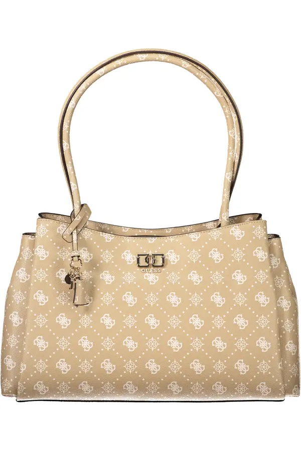 GUESS JEANS Elegantna bež GUESS torbica