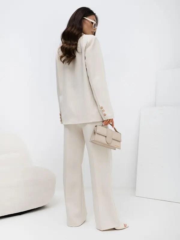 Italy Moda Elegantni bež ansambl