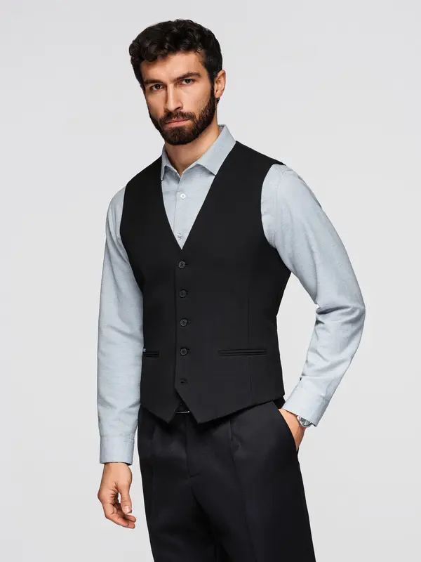 Ombre Elegantni muški ombre prsluk