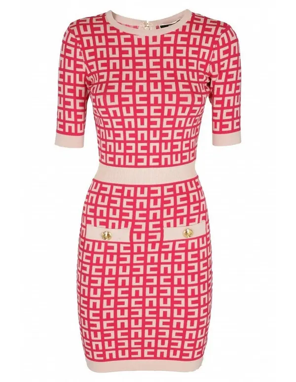 Elisabetta Franchi Elisabetta Franchi mini haljina s uzorkom