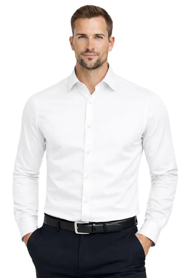 ESPADA Espada muška košulja Regular Fit bijele boje