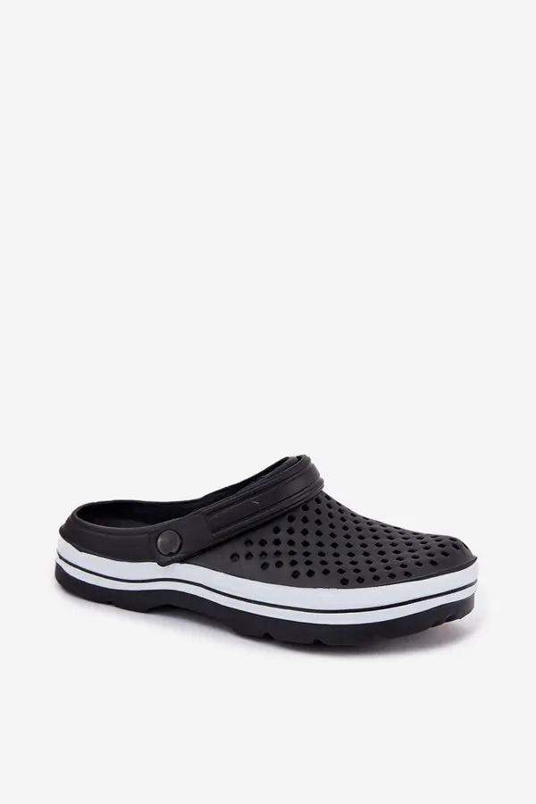 EVENTO EVENTO Men's Foam Slippers Black Maravena