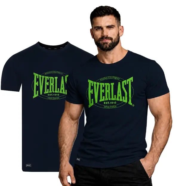Everlast Everlast muška majica kratkih rukava - tamnoplava