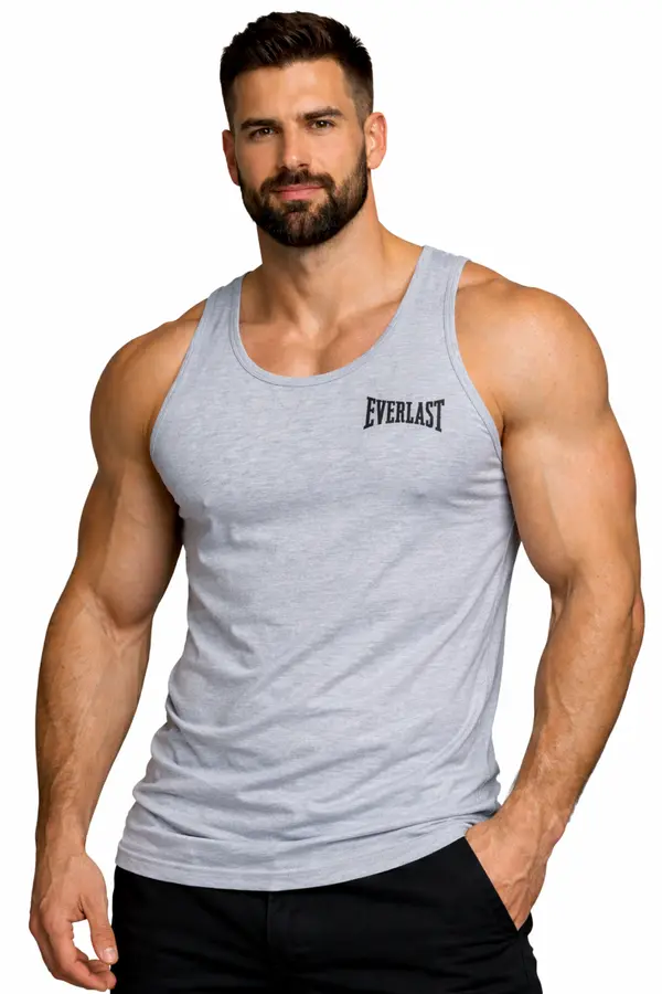 Everlast Everlast muške bokserice, sive melange boje