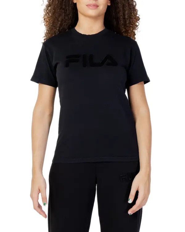 Fila Fila crna majica kratkih rukava