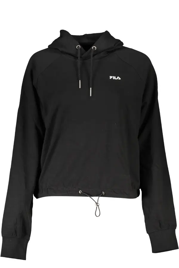 Fila FILA ženska majica s kapuljačom, crna