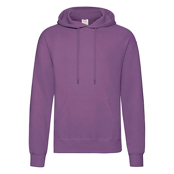 Fruit of the Loom Fioletowa bluza męska Hooded Sweat Fruit of the Loom