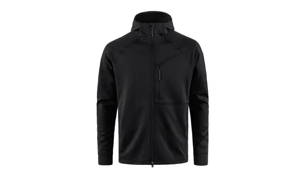 Fjallraven Fjällräven Abisko mrežasta majica s kapuljačom M crna
