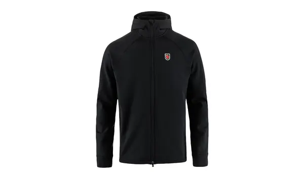 Fjallraven Fjällräven crna majica s kapuljačom od flisa