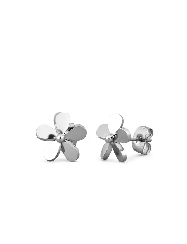 Happy Socks Fleurette Silver Earrings