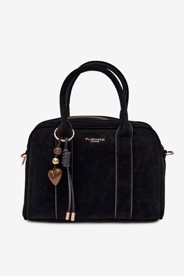 FLORA & CO Flora&amp;Co Box torba od eko brušene kože s privjeskom