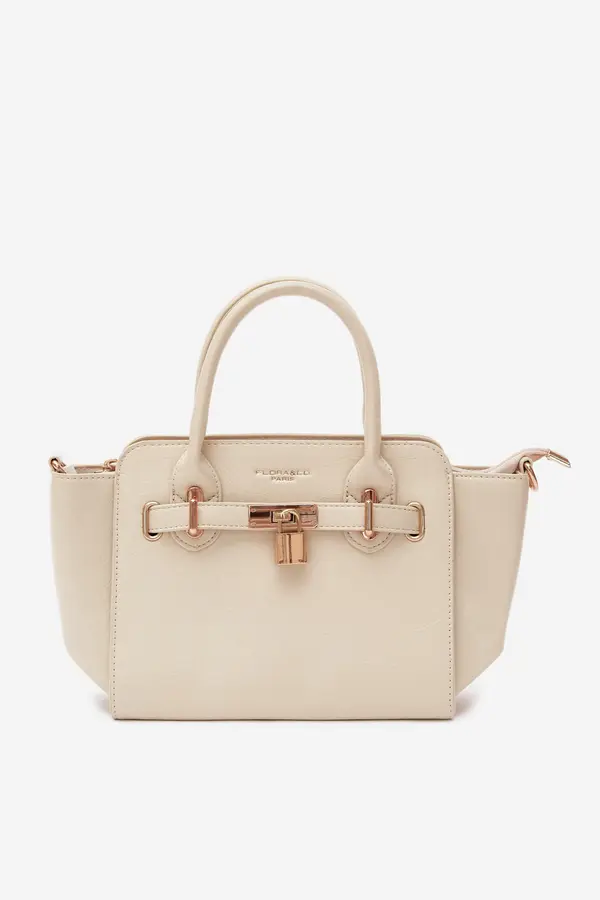 FLORA & CO Flora&amp;Co kutijasta torba bež boje